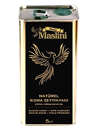 FENİX MASLİNİ OLGUN HASAT 5 LT ÇEŞMELİ TENEKE